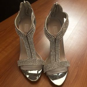 Rhinestone high heels